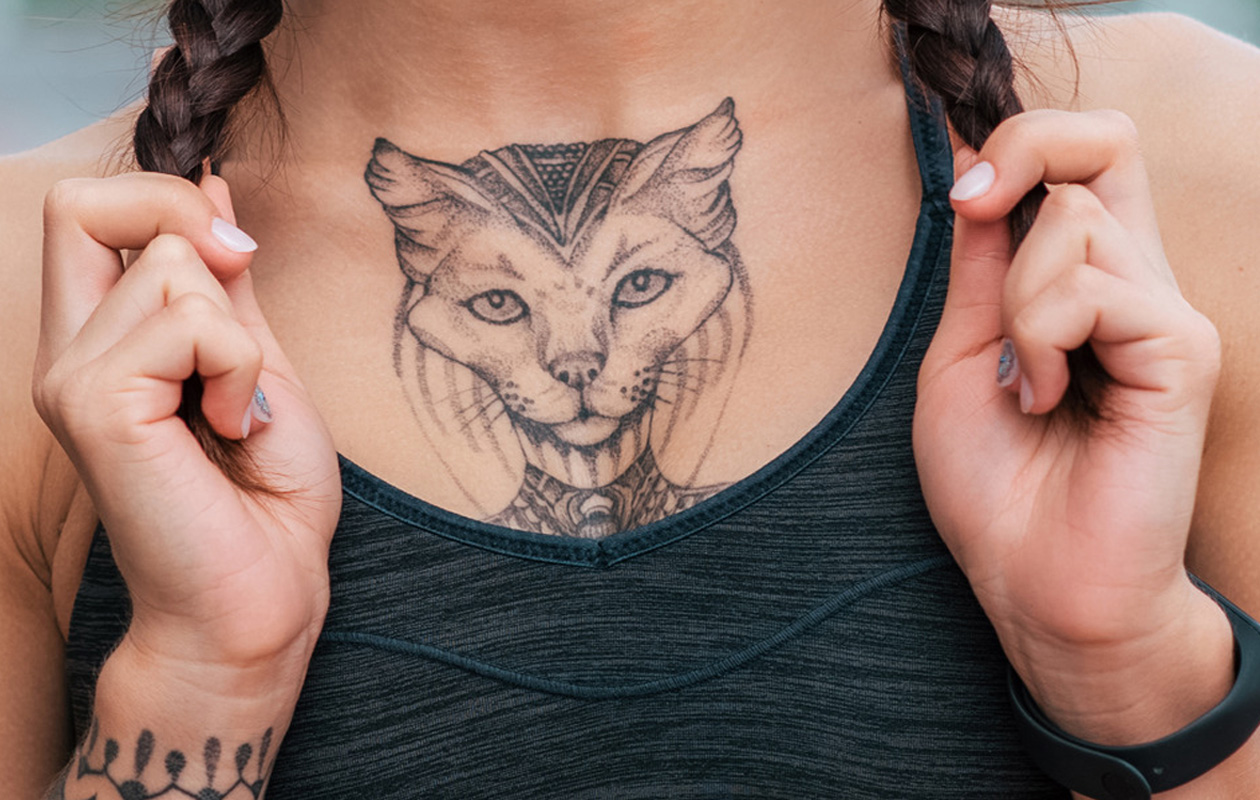 Sternum Tattoo Trend in Delhi, India at tattoosphere tattoo studio