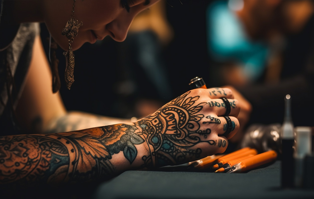 Minimal Tattoo Trend in Delhi by tattoosphere