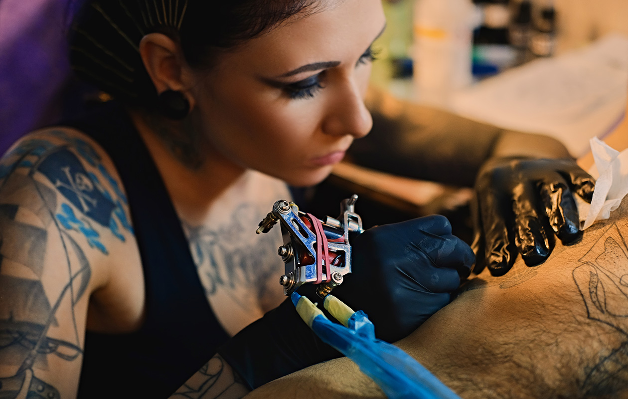 Female Tattoo Artist in Delhi/India at tattoosphere